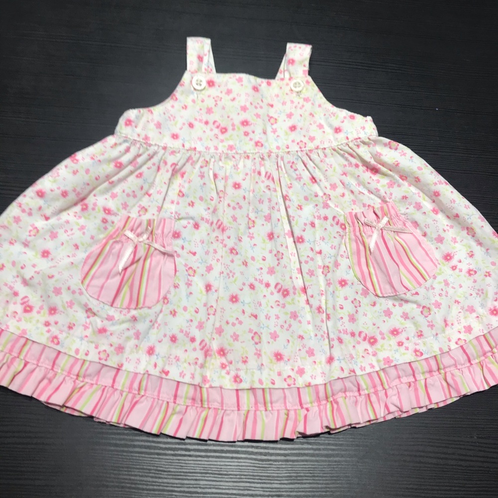 Specialty Baby Pink and White Floral Dress